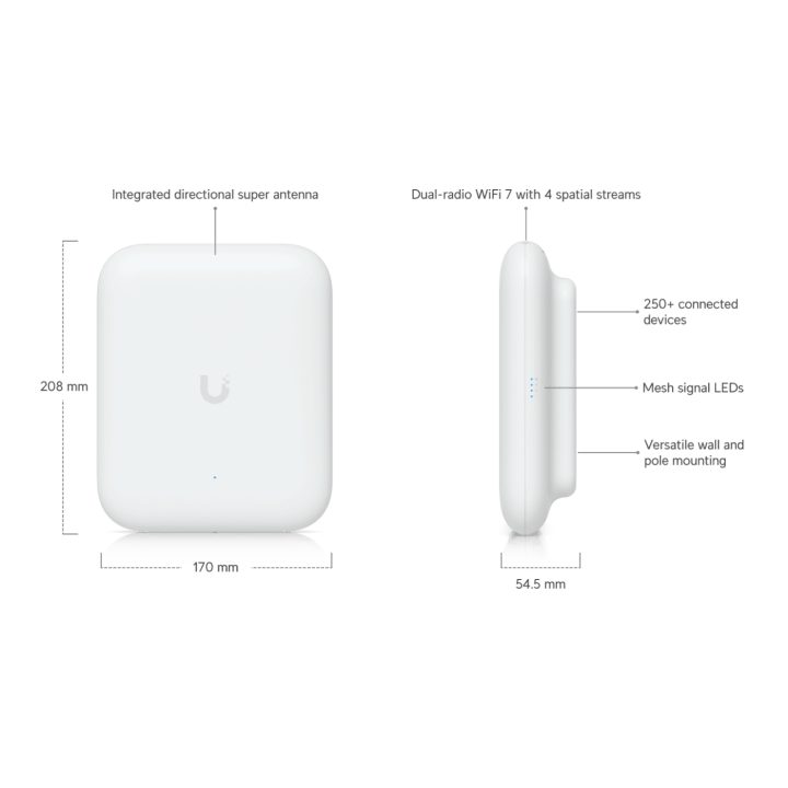 Ubiquiti U7-Outdoor Wireless Access Point