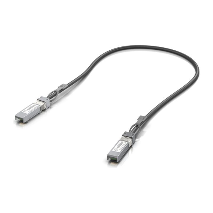 Ubiquiti UACC-DAC-SFP10-0.5M 0.5 m SFP+ Black Direct Attach Copper…