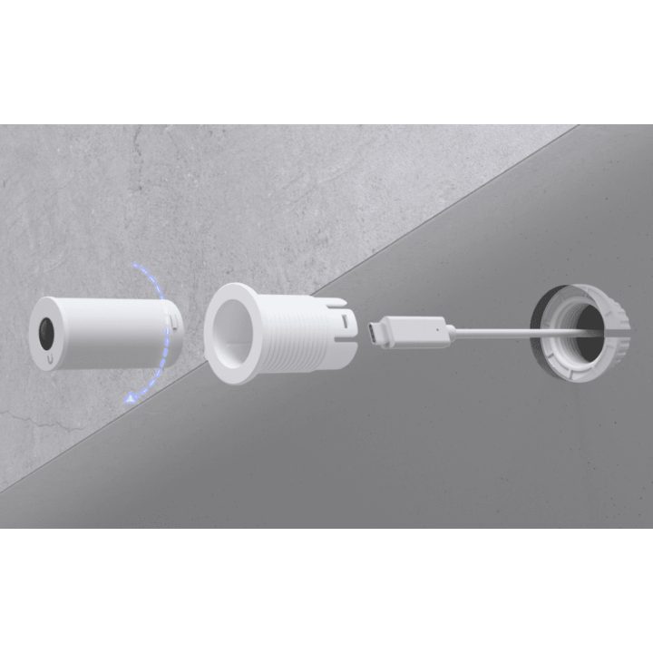 Ubiquiti Networks UVC-AI-Theta Câmera de segurança IP Espia Interior…