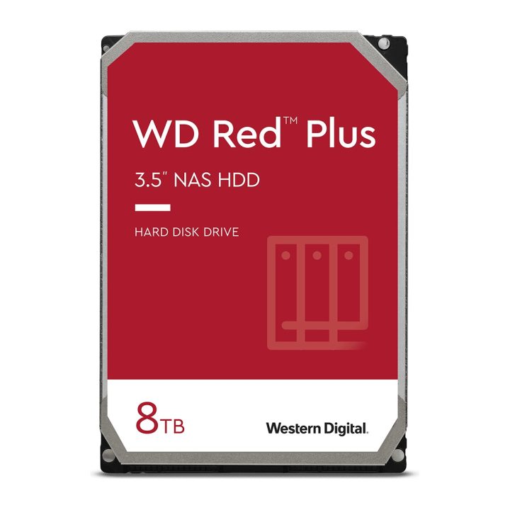 Western Digital Red Plus WD80EFPX 8TB SATA-600