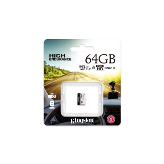 Kingston Technology High Endurance 64 GB MicroSD UHS-I Clase 10