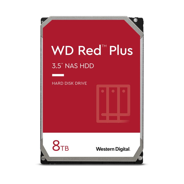 Western Digital Red Plus WD80EFPX 8TB SATA-600