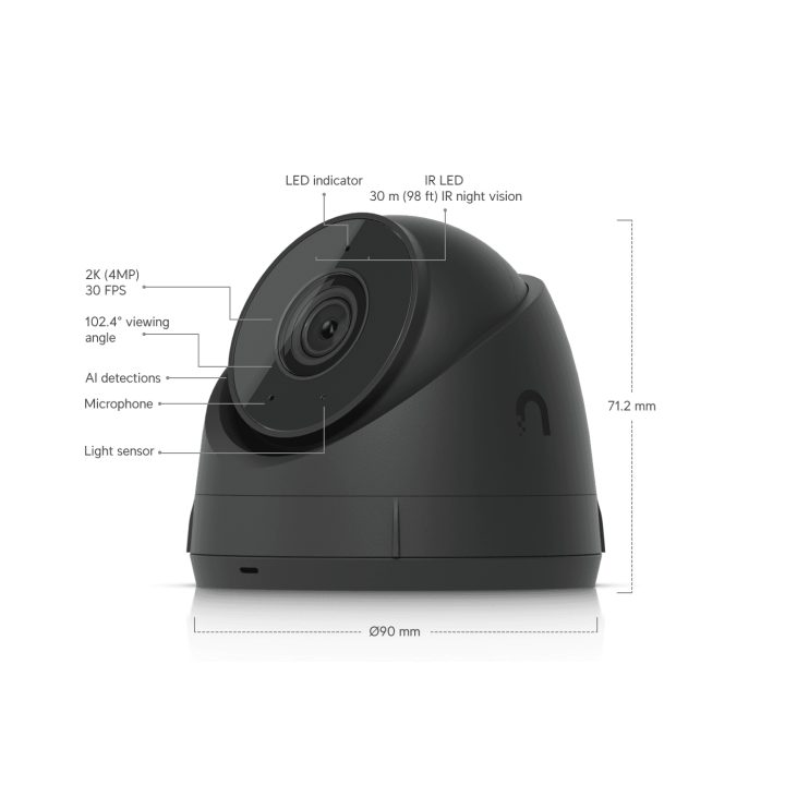 Ubiquiti UVC-G5-Turret-Ultra, UniFi G5 Turret Ultra Video Camera