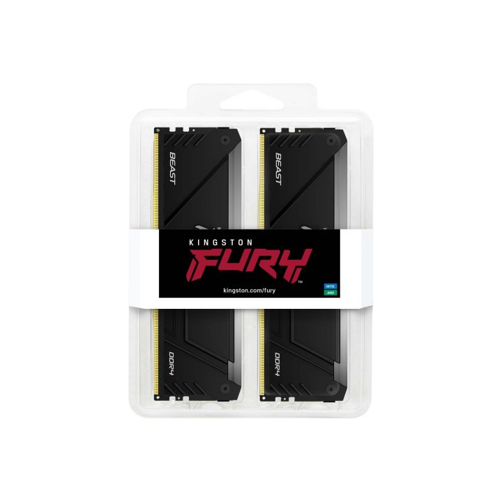 Kingston FURY Beast 16 GB (2 x 8 GB) DDR4 3600 MHz CL17…