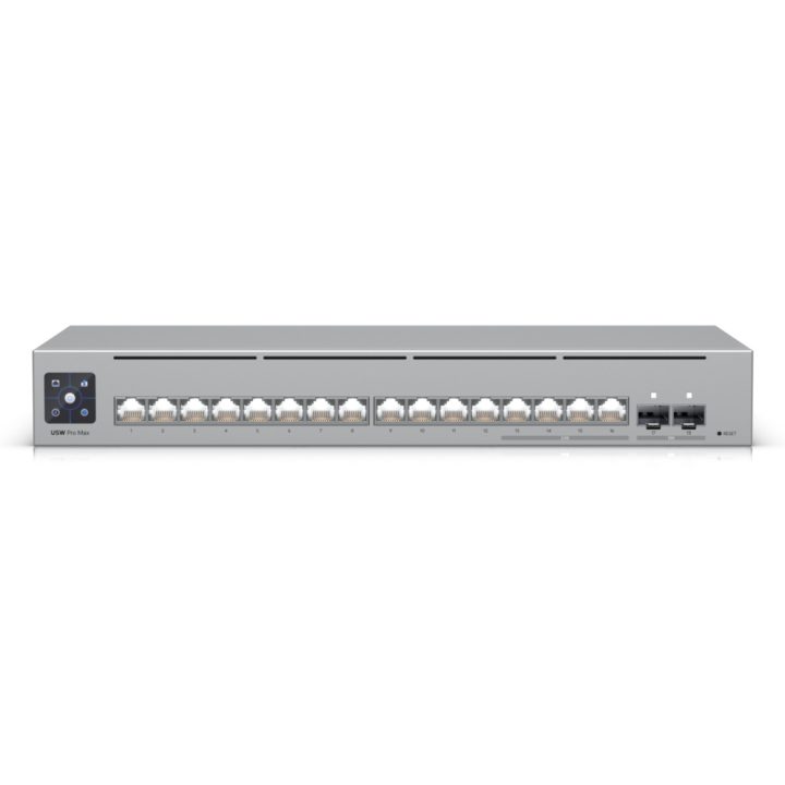 Ubiquiti Pro Max 16 L3 2.5G Ethernet (100/1000/2500) 1U Cinzento…
