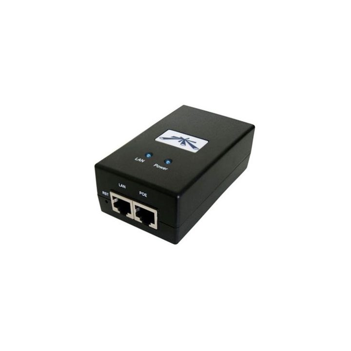 Injetor PoE Ubiquiti POE-48-24W-G 48VDC 0.5A