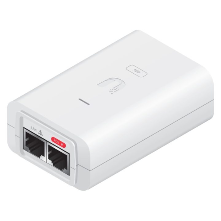 Ubiquiti POE-48-24W-WH adaptador e injetor de PoE 48 V