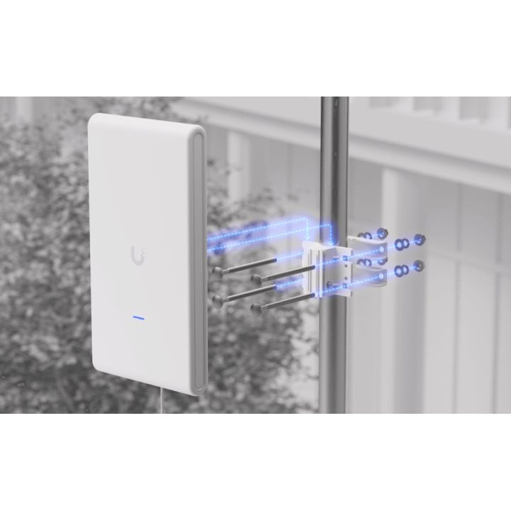 Ponto de acesso Ubiquiti U6-Mesh-Pro AP WiFi6 2xGbE PoE