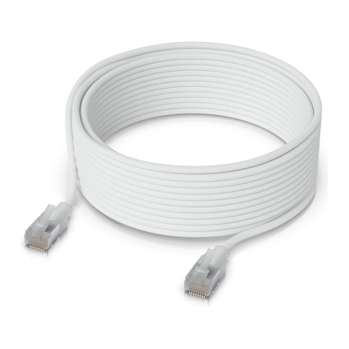 Ubiquiti UACC-Cable-Patch-EL-C6A-8M-W Cabo de patch UniFi para…