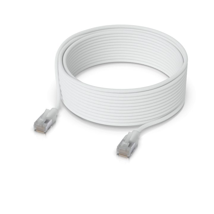 Ubiquiti UACC-Cable-Patch-EL-C6A-8M-W Cabo de patch UniFi para…