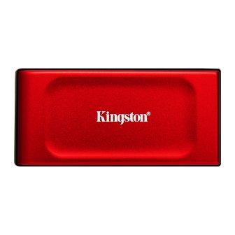 Kingston Technology 1TB SSD externo XS1000 USB 3.2 Gen 2, Rojo