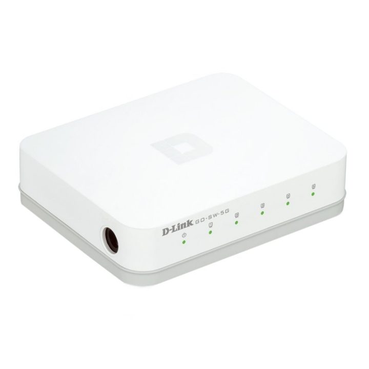 D-Link GO-SW-5G No administrado Gigabit Ethernet (10/100/1000) Blanco