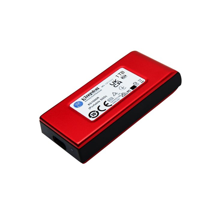 Kingston Technology SSD externo XS1000 de 1TB USB 3.2 Gen 2, Vermelho
