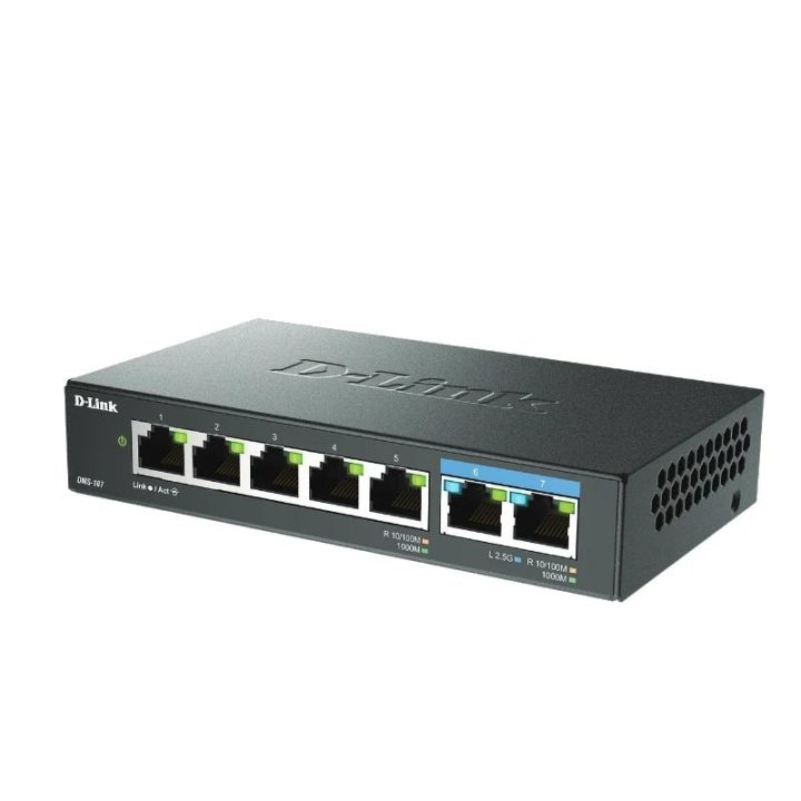 D-Link DMS-107/E switch não gerido Gigabit Ethernet (10/100/1000)…