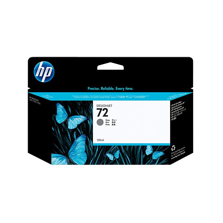 HP Cartucho de tinta cinzenta 72 de 130 ml