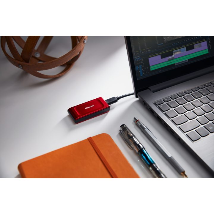 Kingston Technology 1TB XS1000 External SSD USB 3.2 Gen 2, Red