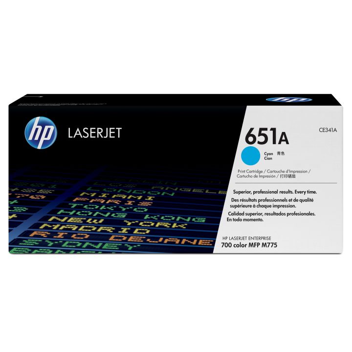 HP Original LaserJet 651A Cyan Toner Cartridge