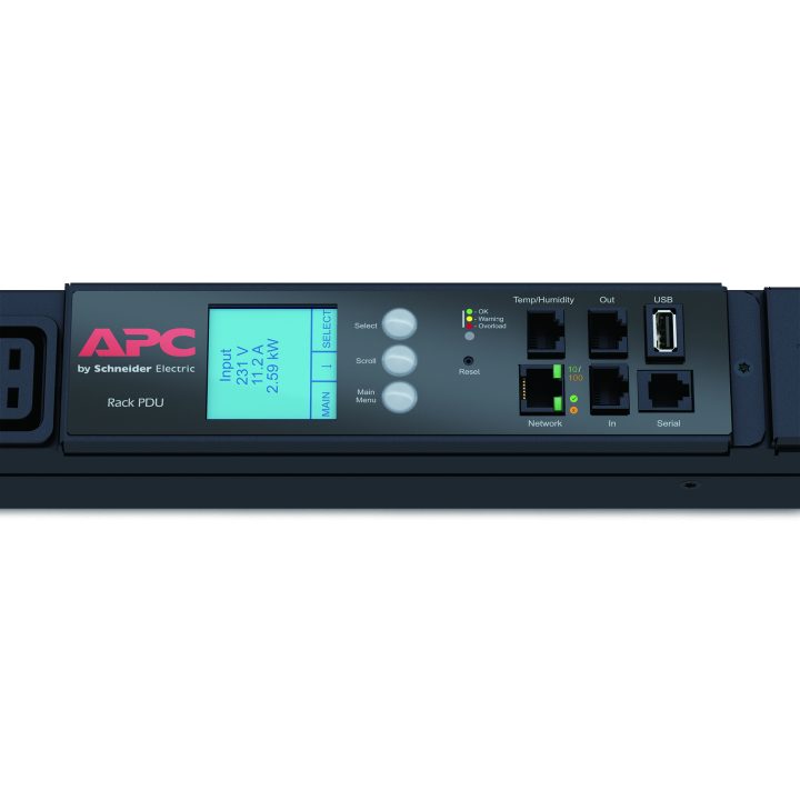 APC AP8886 Power Distribution Unit (PDU) 42 AC Outlets 0U Black