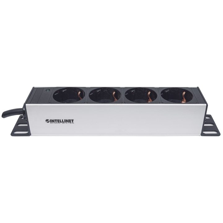 Intellinet Power Distribution Unit (PDU) 10" 1U with 4 EU Outlets…