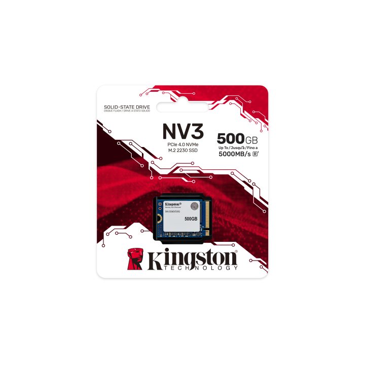 Kingston NV3 500 GB M.2 NVMe PCIe 4.0