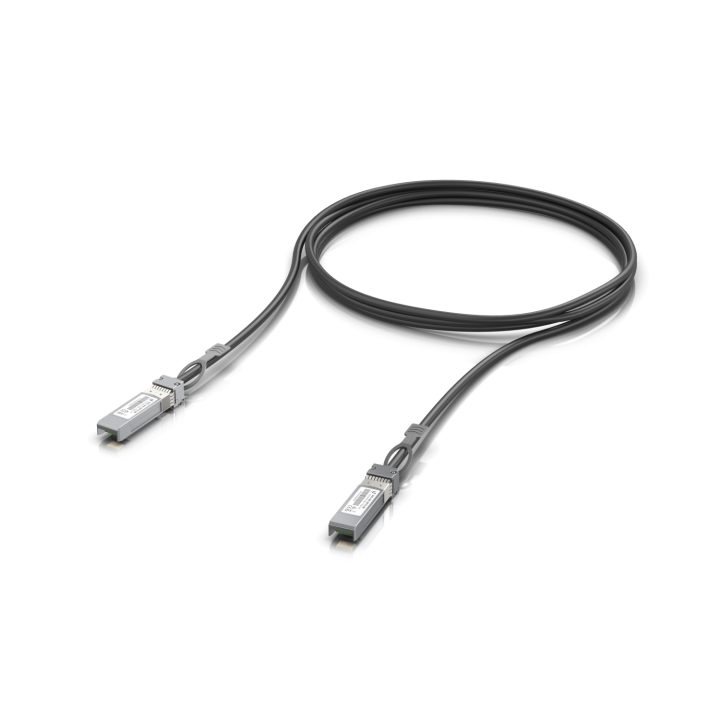 Ubiquiti UACC-DAC-SFP10-3M Cabo de fibra óptica e InfiniBand SFP+…