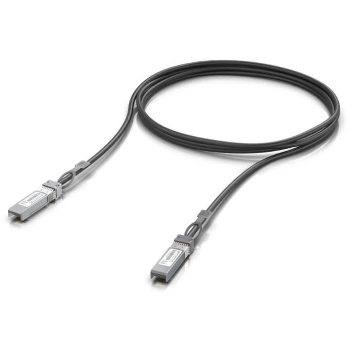 Ubiquiti UACC-DAC-SFP10-3M Cabo de fibra óptica e InfiniBand SFP+…