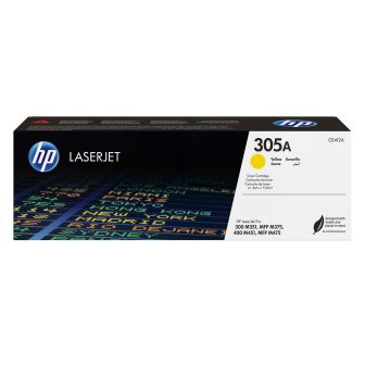 HP Cartucho de tóner original LaserJet 305A amarillo