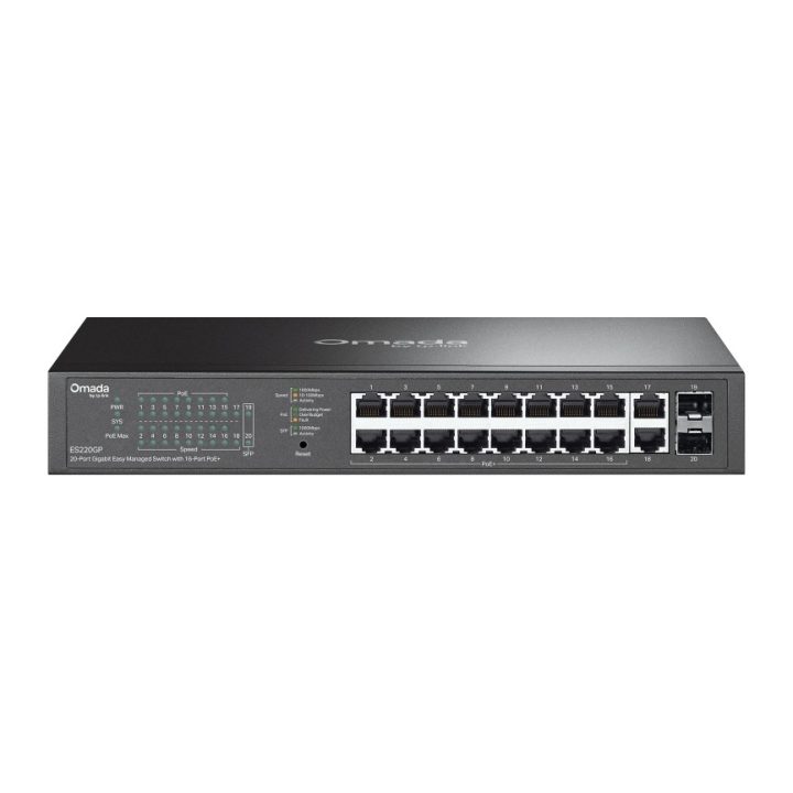 TP-Link Switch omada ES220GP 20 puertos