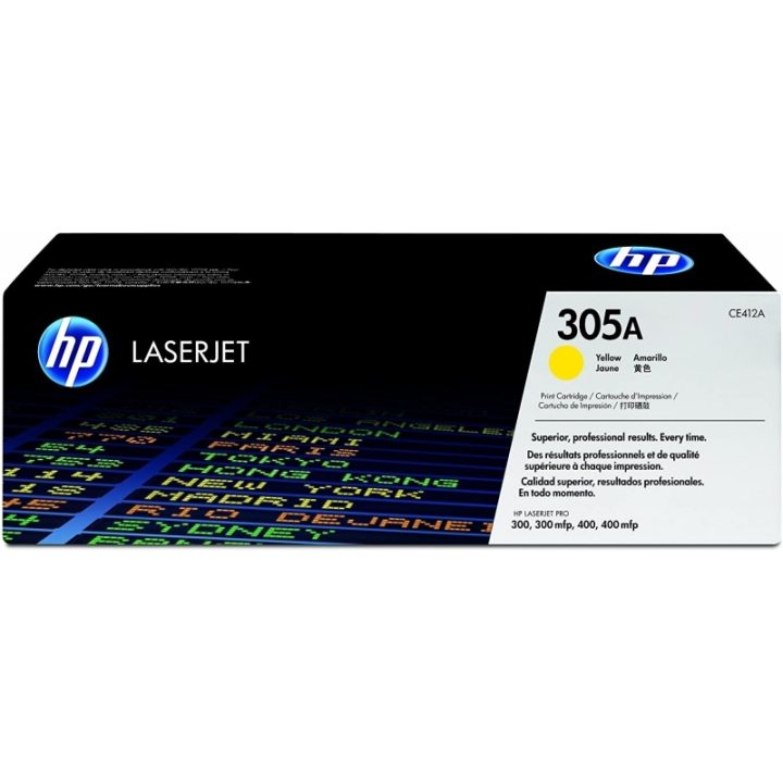 HP Original LaserJet 305A Yellow Toner Cartridge