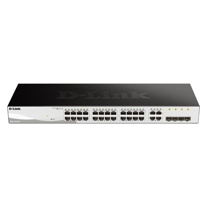 D-Link DGS-1210-28 Gerido L2/L2+ 1U Preto