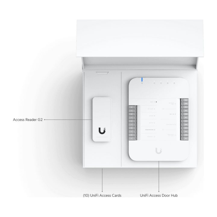 Kit inicial Ubiquiti UA-G2-SK G2 sistema de segurança Preto, Prata
