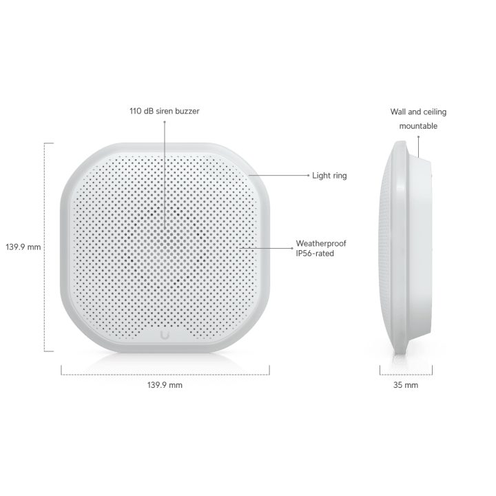 Ubiquiti USL-Siren Sirene SuperLink 110 dB IP56