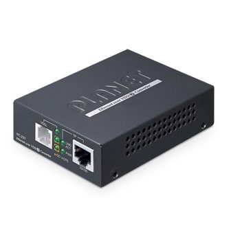 PLANET VC-231 conversor de meio 100 Mbit/s Preto