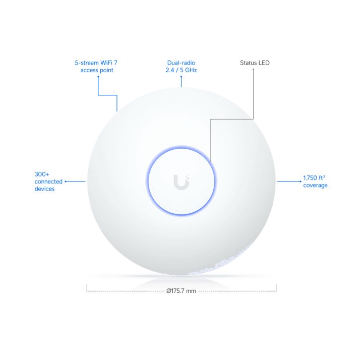 Ponto de acesso sem fios Ubiquiti u7-lr unifi