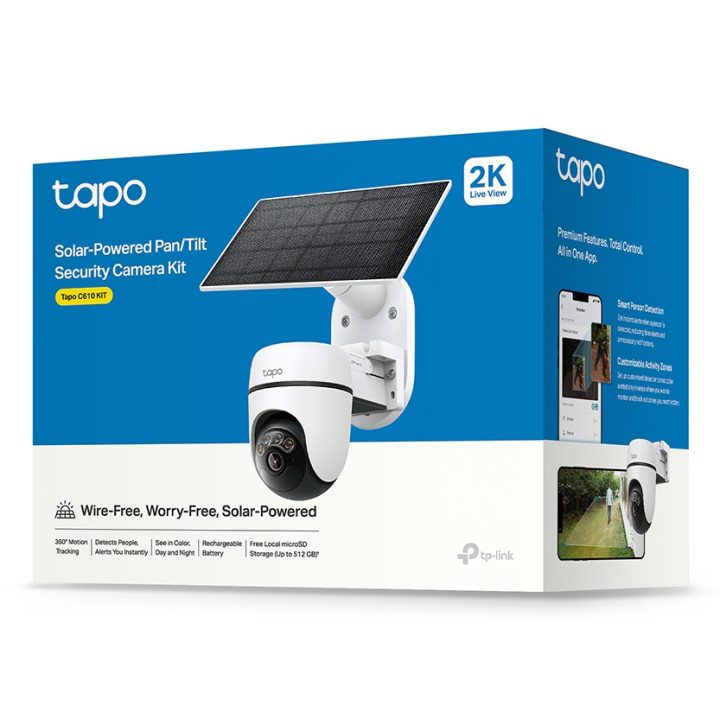 TP-Link Tapo C610 KIT Turret Outdoor IP Security Camera 2304 x 1296…