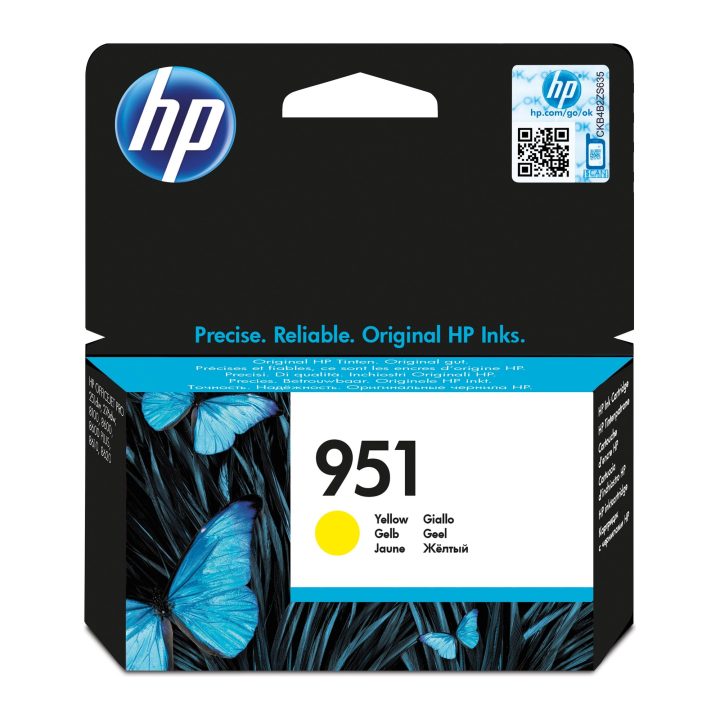 HP Cartucho de tinta original 951 amarelo