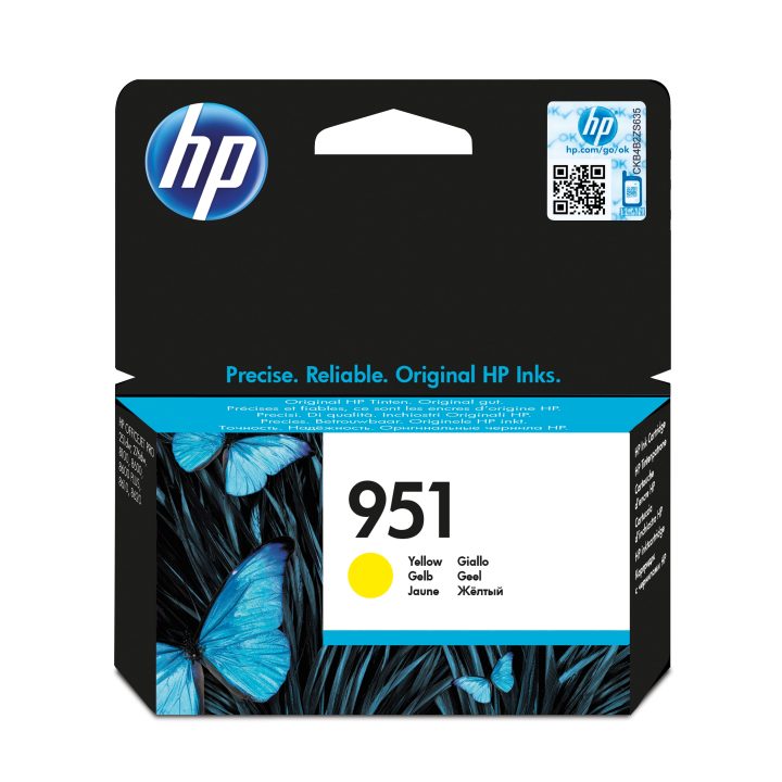 HP Cartucho de tinta original 951 amarelo