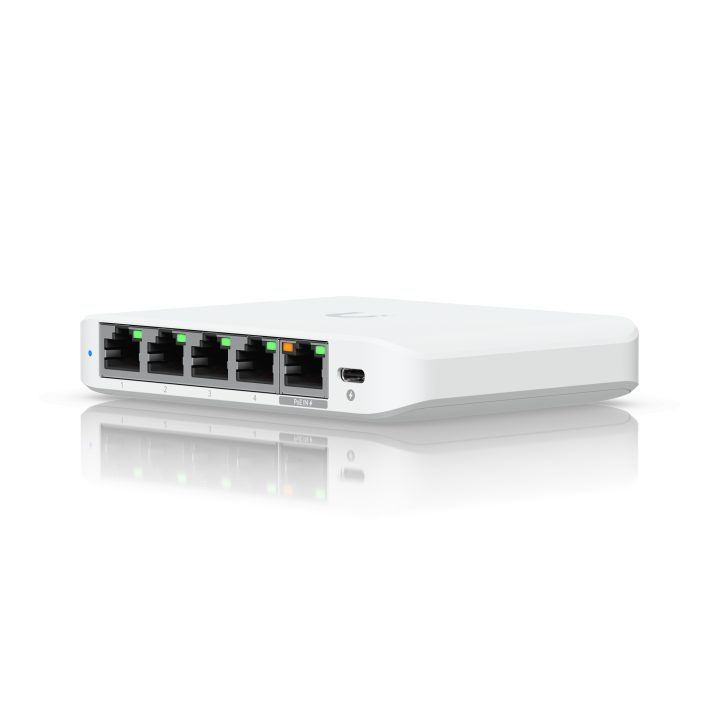 Ubiquiti UniFi Flex Mini 2.5G Managed 2.5G Ethernet (100/1000/2500)…