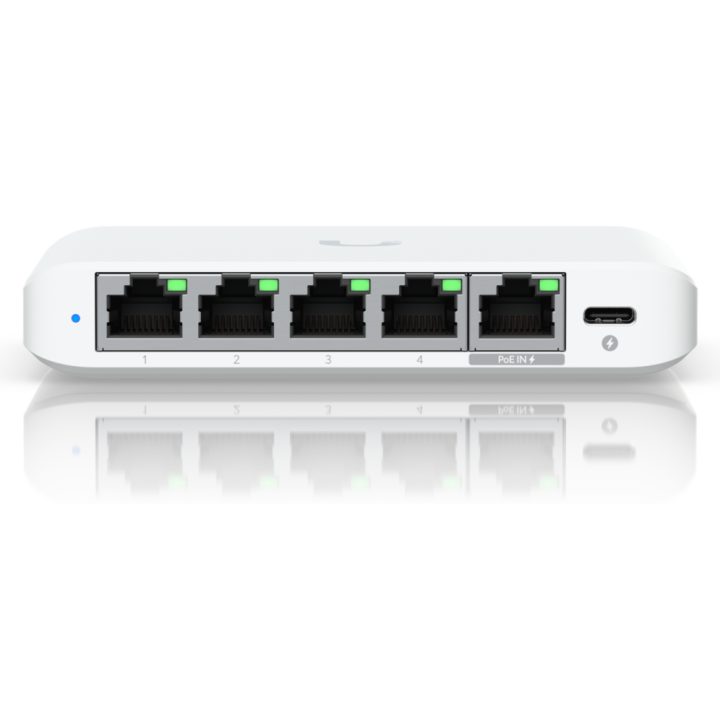 Ubiquiti UniFi Flex Mini 2.5G Managed 2.5G Ethernet (100/1000/2500)…