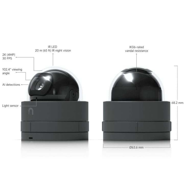 Ubiquiti UVC-G5-Dome-Ultra UniFi G5 Dome Ultra Video Camera