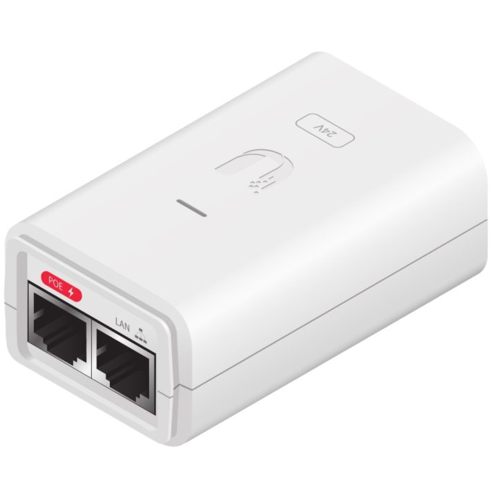 Ubiquiti POE-24-7W-G-WH PoE Injector 24V 0.3A Gb