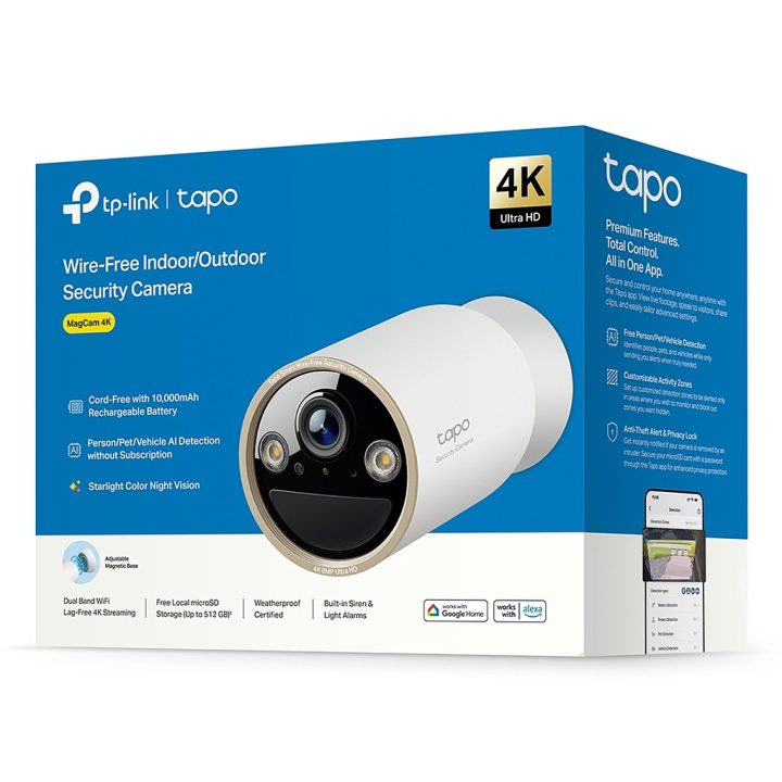 TP-Link Tapo C460 Bullet (Shape) Outdoor IP Security Camera 3840 x…