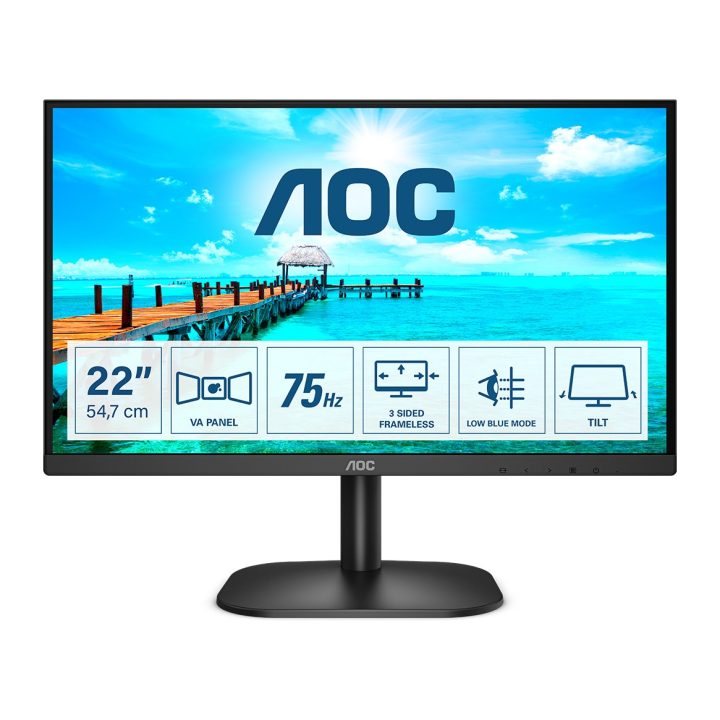 Monitor AOC B2 22B2H 21,5" Full HD 75 Hz VA