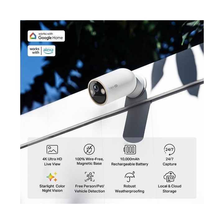 TP-Link Tapo C460 Bullet (Shape) Outdoor IP Security Camera 3840 x…
