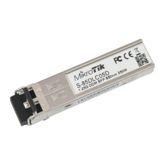 MikroTik S-85DLC05D network transceiver module 1250 Mbit/s SFP 850 nm