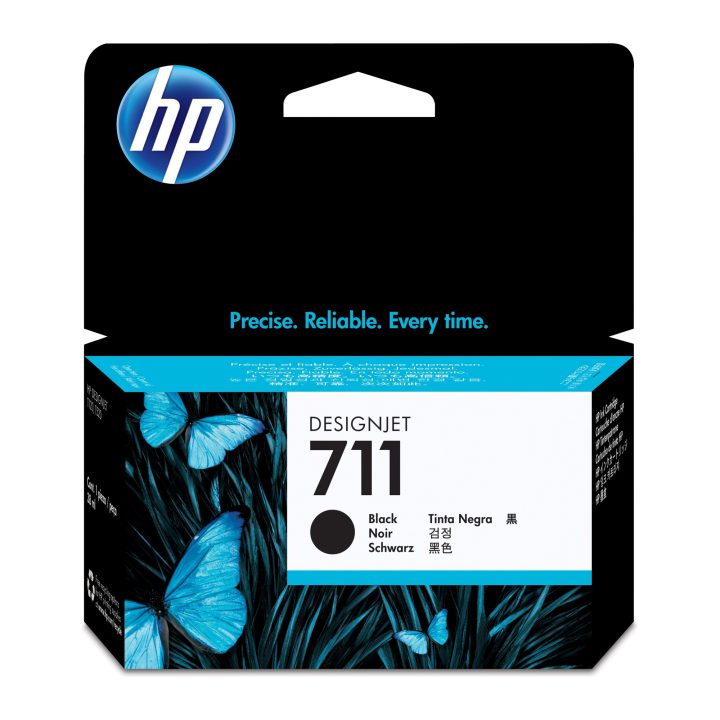 HP DesignJet 711 Black Ink Cartridge 38 ml