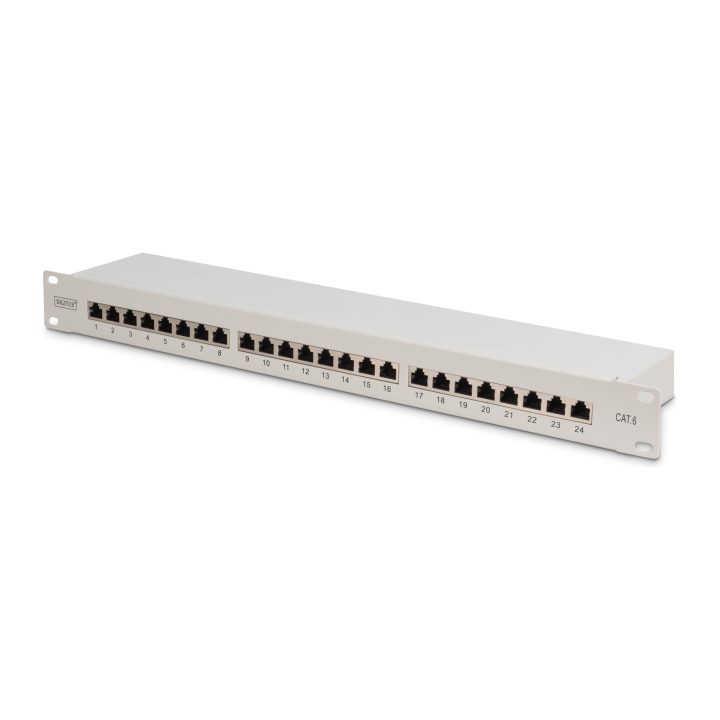 Patch panel DIGITUS 19 24x RJ45 S/FTP kat.6 1U (DN-91624S)