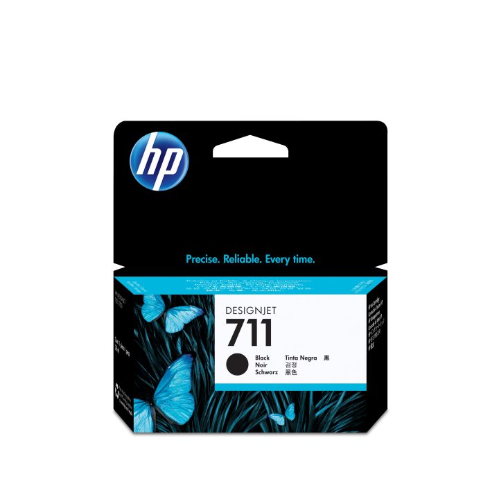 HP DesignJet 711 Black Ink Cartridge 38 ml