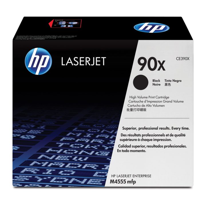 HP Cartucho de tóner original LaserJet 90X de alta capacidad negro