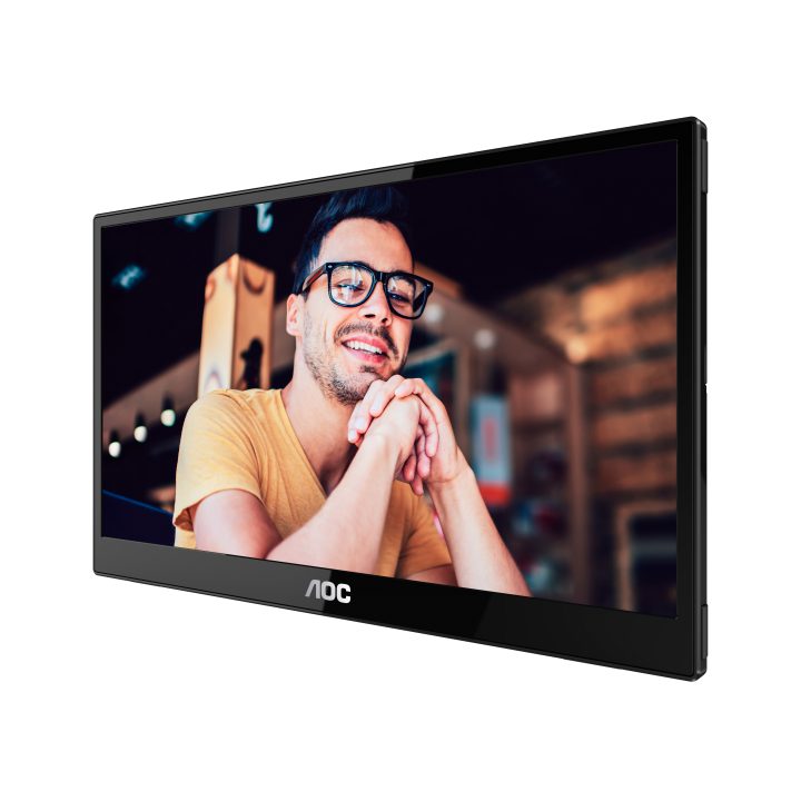 AOC 16T3EA Portable Monitor or TV Black 15.6" 1920 x 1080 Pixels